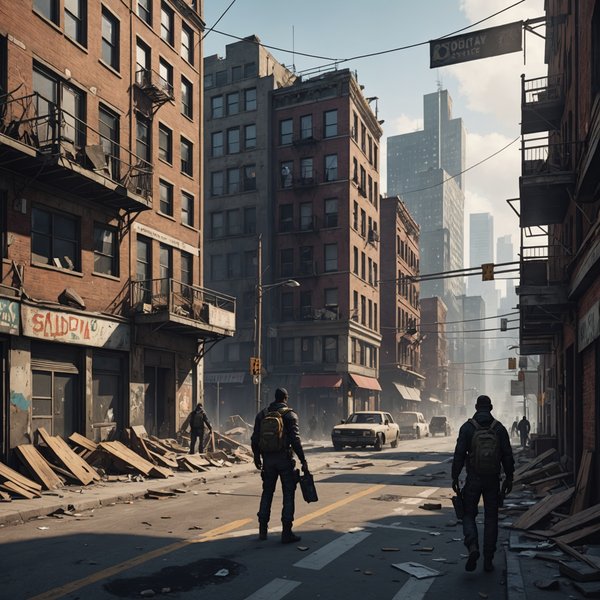 Quels sont les défis de la création d'un jeu de survie en milieu urbain avec des ressources limitées et des ennemis dangereux?