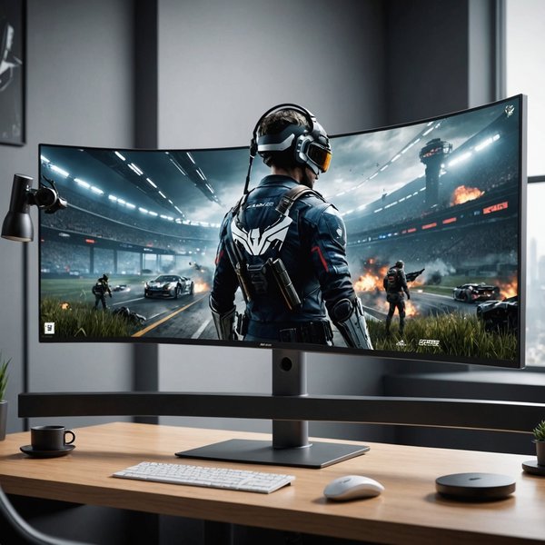 Quels sont les avantages des écrans incurvés pour une immersion totale dans les jeux vidéo ?